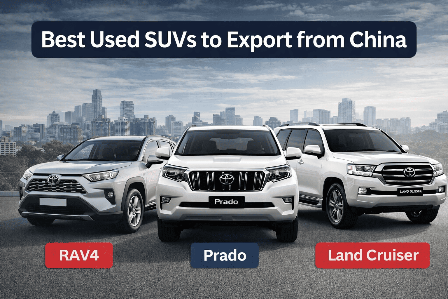 Best Used SUVs to Export from China