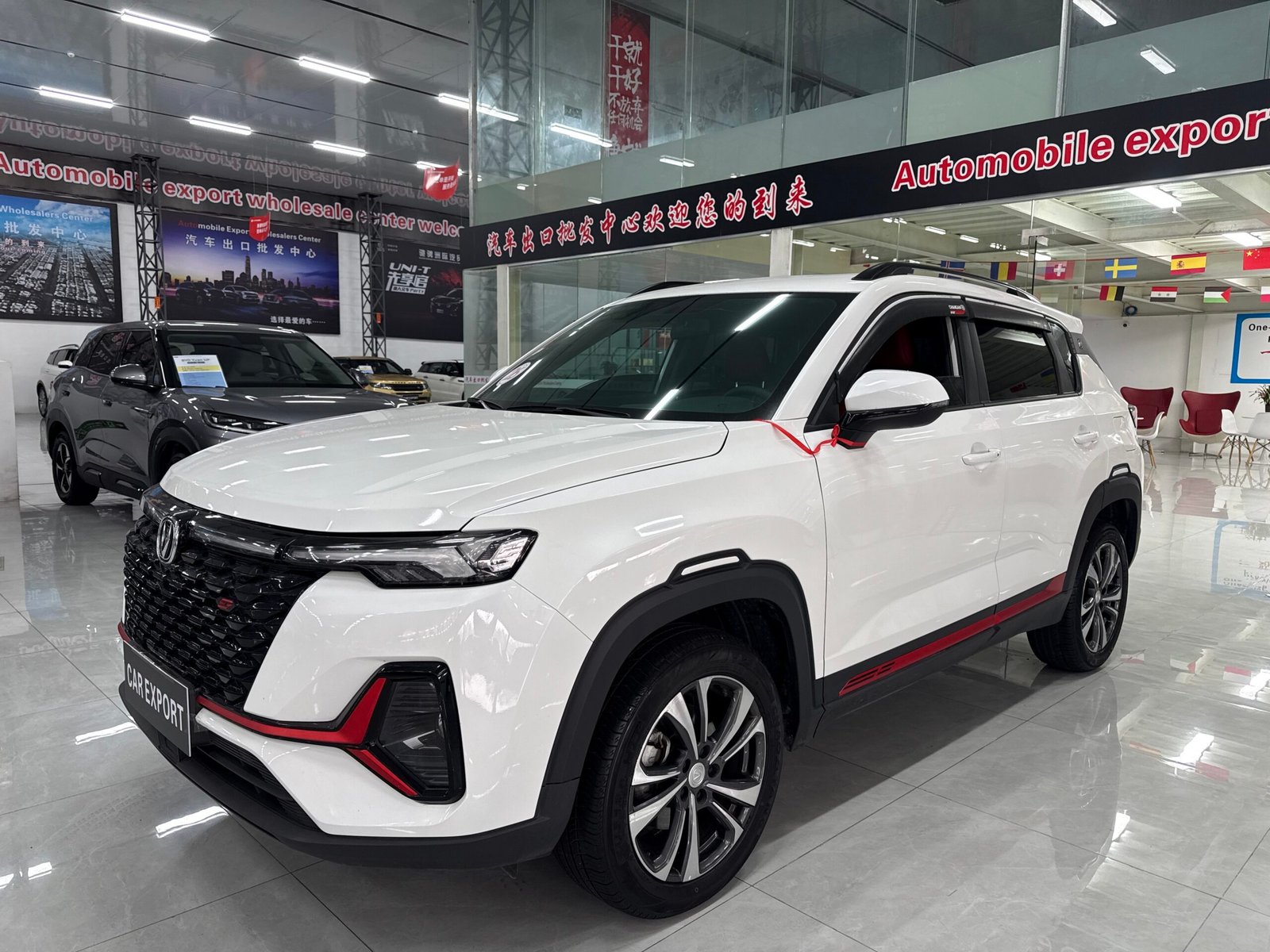 Changan CS35 Plus 1.4L 2022 Used Compact SUV (White) - Image 3