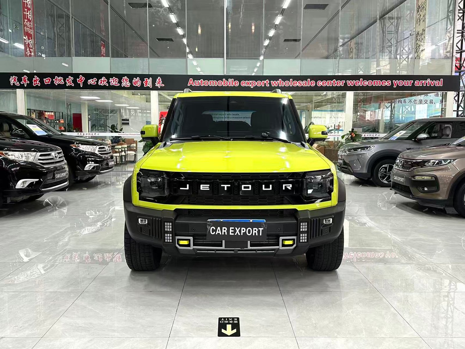 Jetour Traveller 2.0T 2023 Used Off-road SUV (Neon Green)