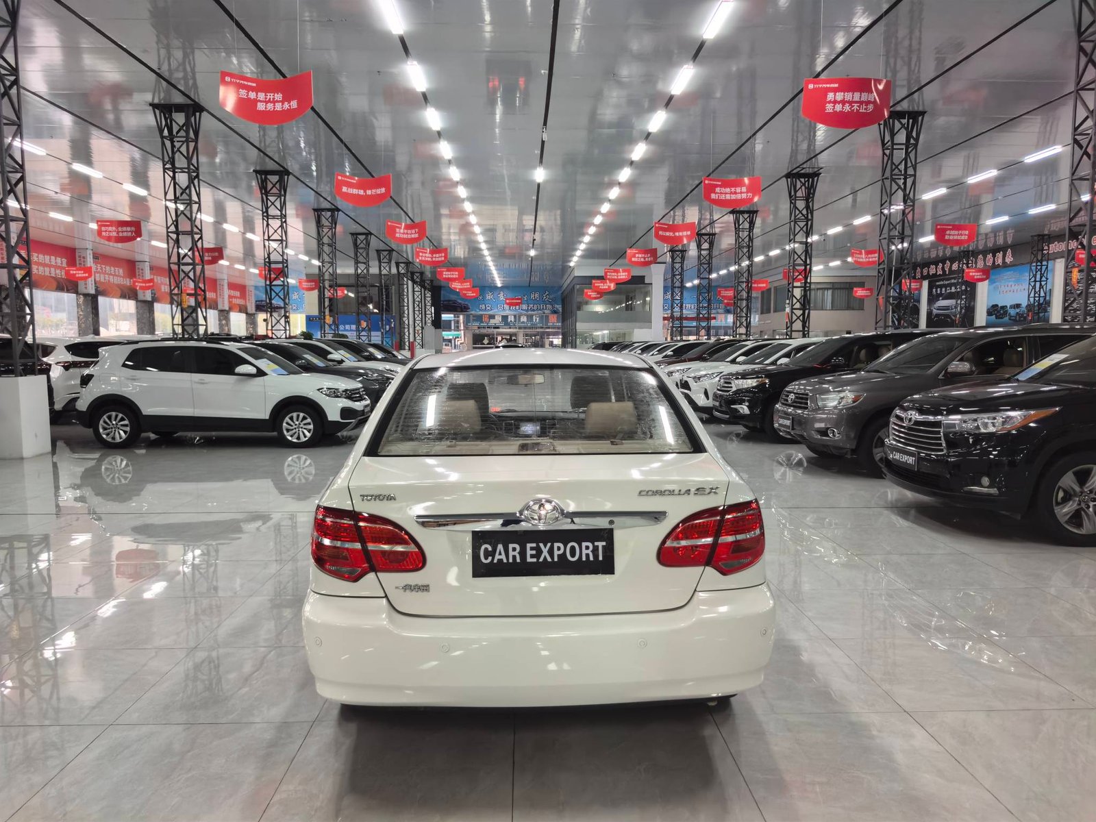 Toyota Corolla 1.6L 2014 Used Compact Sedan (White) - Image 7