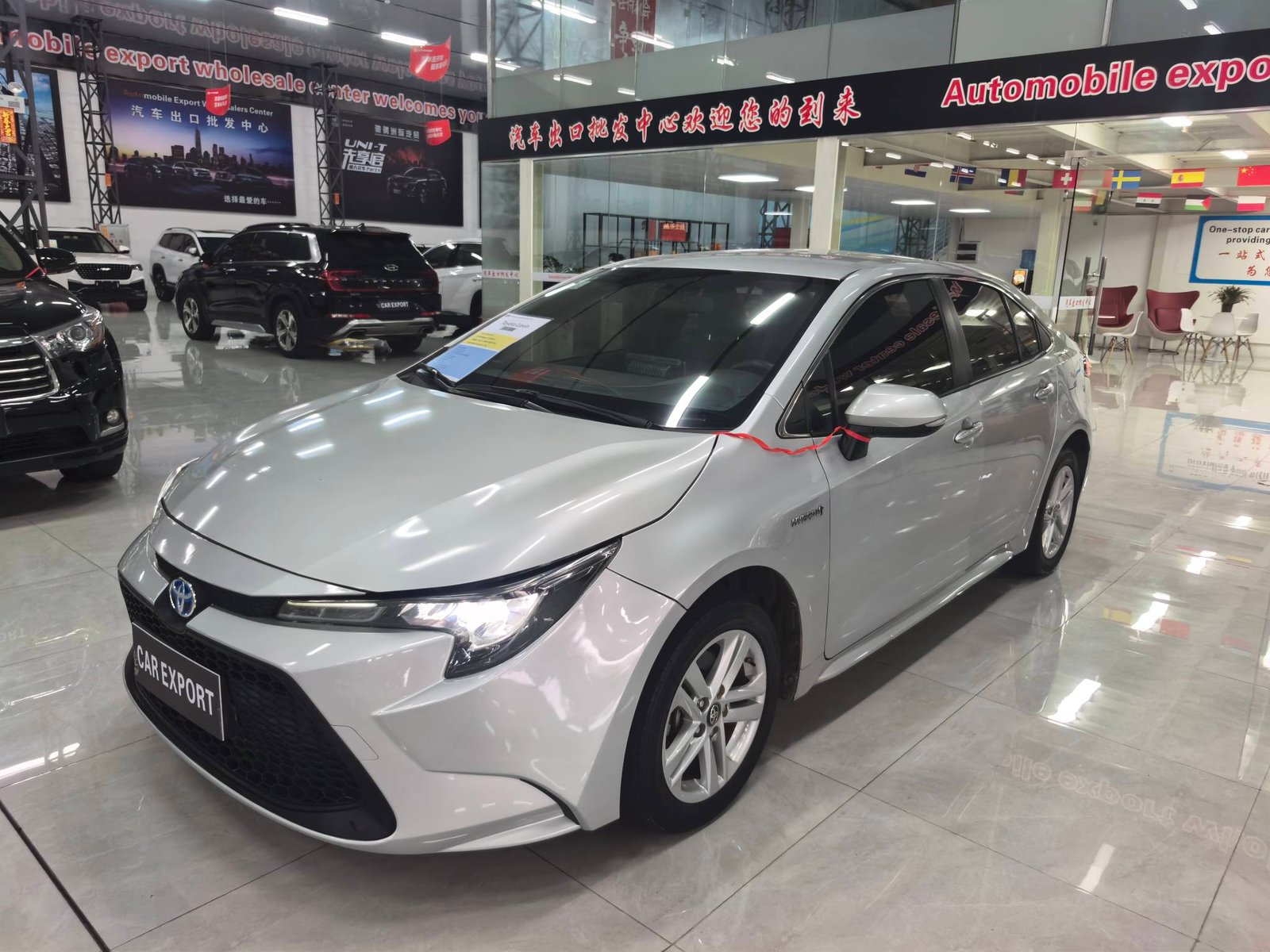 Toyota Corolla Hybrid 1.8L 2020 Used Compact Sedan (Silver Gray) - Image 3