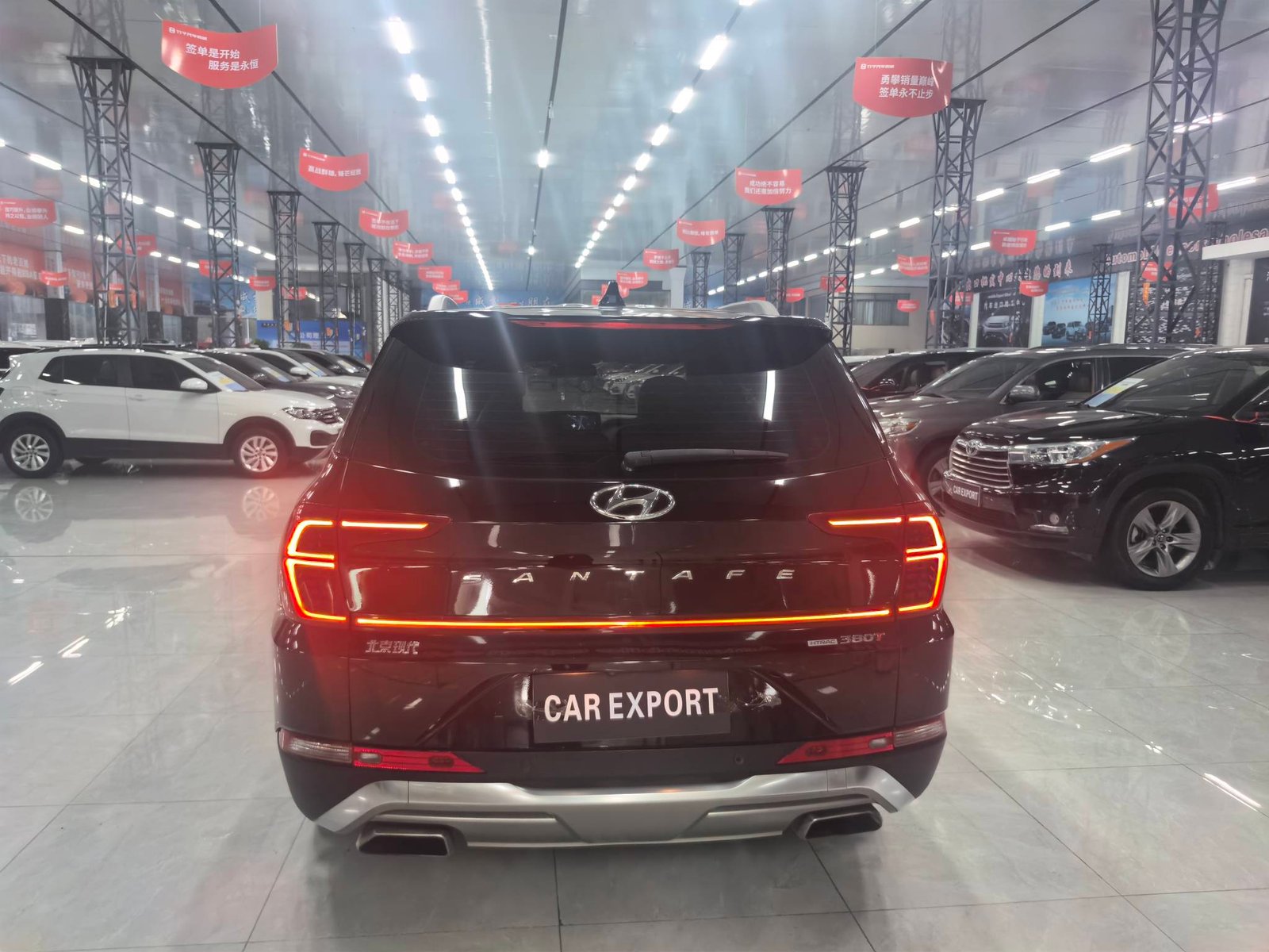 Hyundai Santa Fe 2.0T 2019 Used 6-Seater Mid-size SUV (Black) - Image 7
