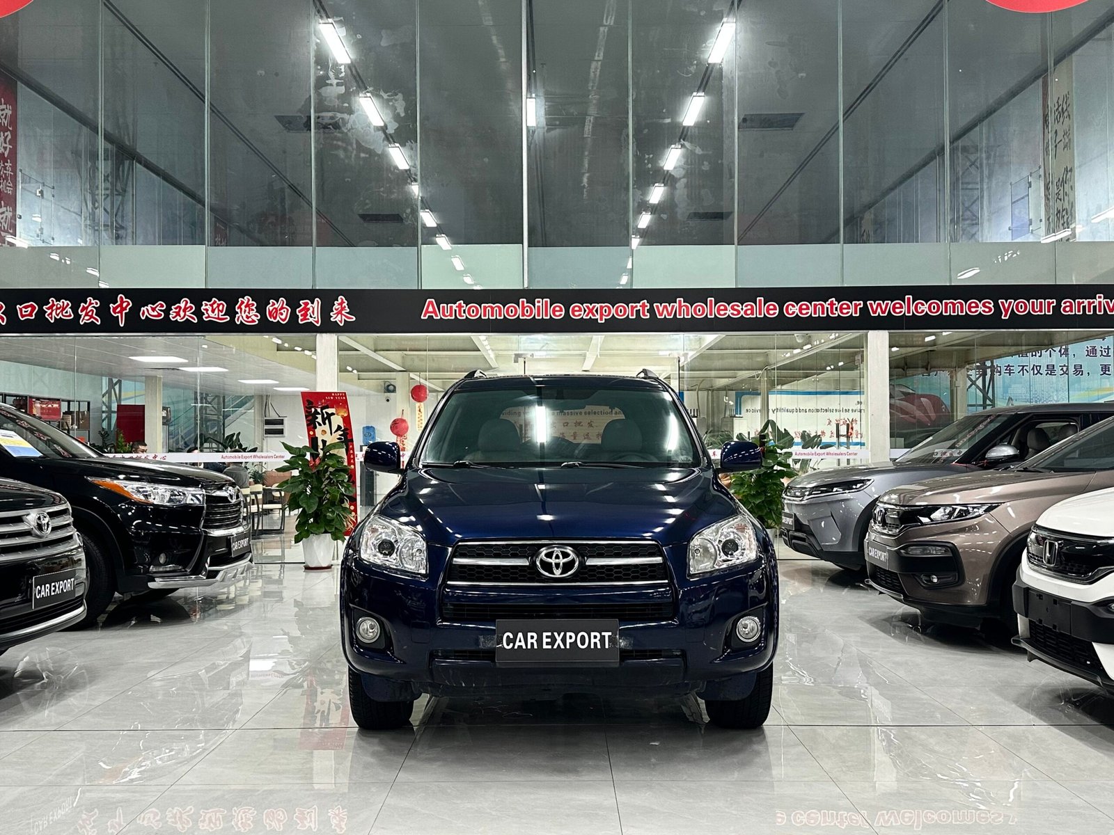 Toyota RAV4 Rongfang 2.4L 2009 Used 5-Seater Compact SUV (Blue)