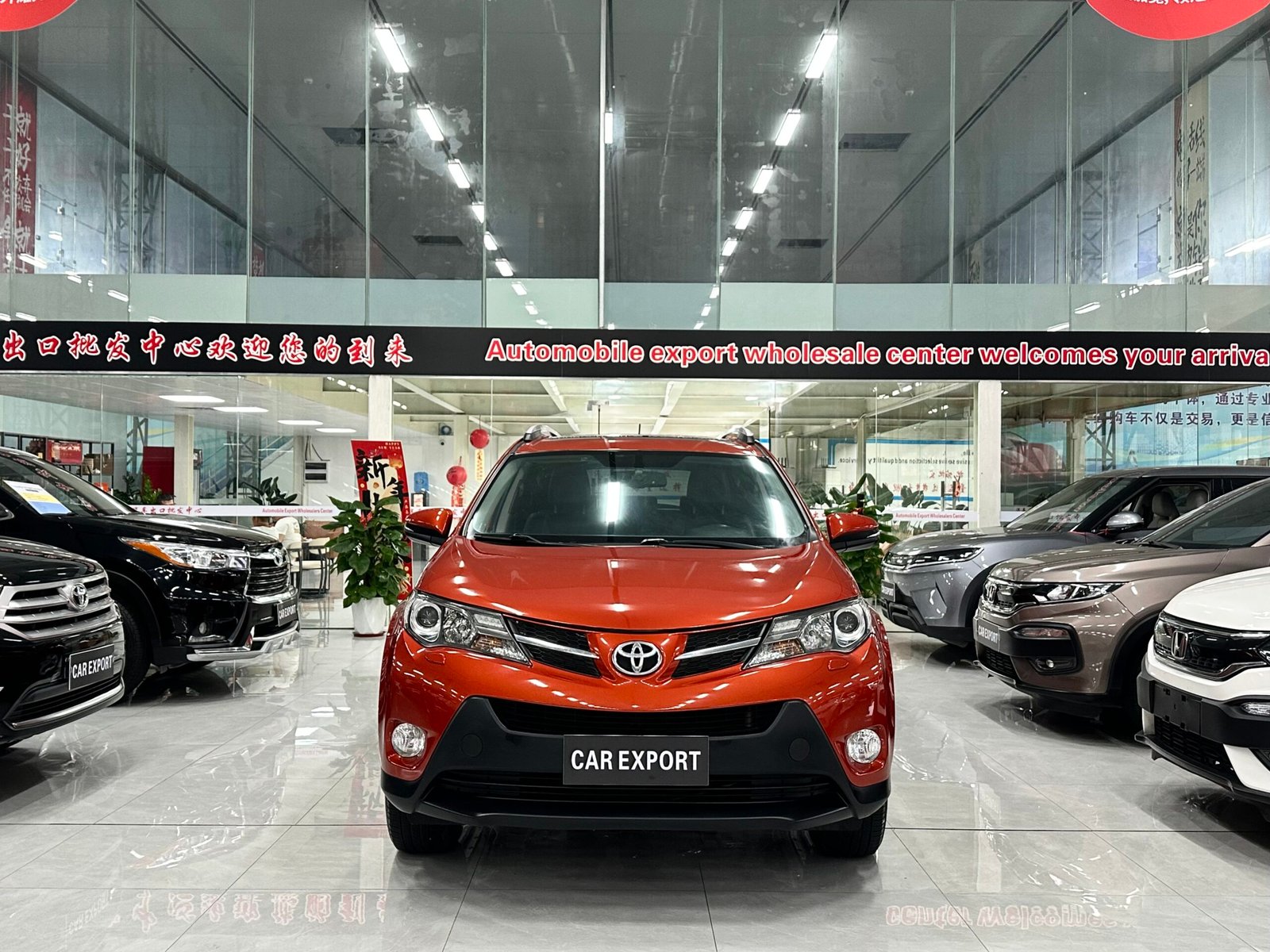 Toyota RAV4  2.5L 2013 Used 5-Seater Compact SUV (Orange)