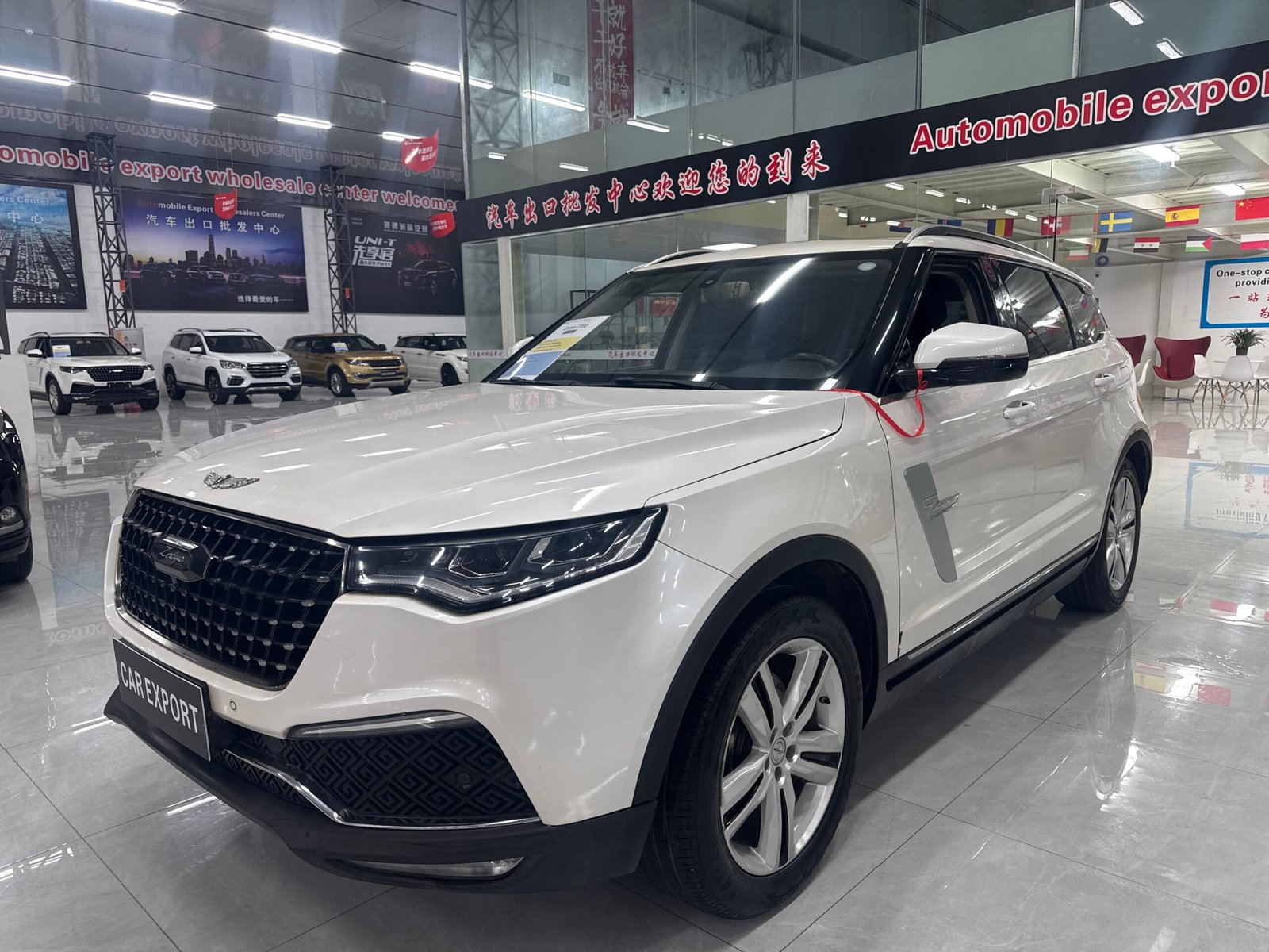 Zotye T700 1.8T 2018 Used 5-Seater Mid-size SUV (White) - Image 3